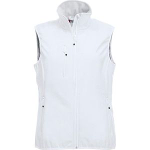 Clique Basic Softshell Vest Ladies 020916 - Vrouwen - Wit - L