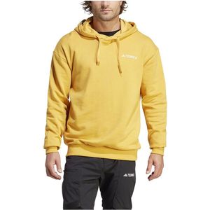 Adidas Organiser Logo Capuchon Geel XL Man