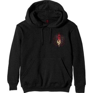 Slipknot - Burn Me Away Hoodie/trui - met rug print - XL - Zwart