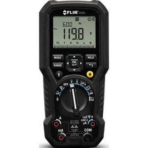 Flir DM90 TRMS multimeter - CAT IV 600V - met type K thermokoppel temperatuurmeting