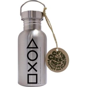 Gb Eye Drinkbeker Playstation Buttons Rvs 500 Ml Zilver