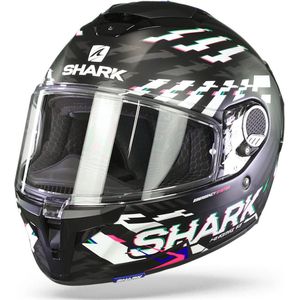 Shark Spartan Gt Bcl. Micr. E-Brake Mat Mat Black Blue Anthracite KBA M - Maat M - Helm