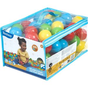 Bestway Splash & Play 100 Speelballen