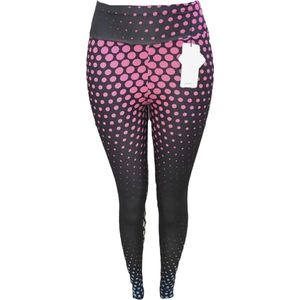 Dames Legging - Sportlegging - High Waist - Stippen - Maat M/L (38-40)