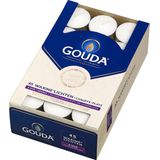 Gouda Waxinelichtjes Wit - 45 stuks