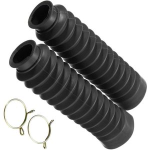 2 stuks vouwbalgbescherming voor motorfiets vork - rubberen balg voor ATV Dirt Bike