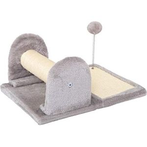 Krabplank voor katten - Krabpaal voor katten - 45 l x 45 w x 81 h cm