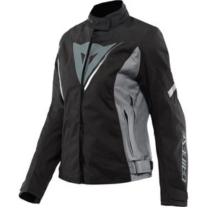 Dainese Veloce Lady D-Dry Jacket Black Charcoal Gray White 44