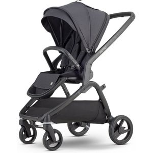 Mutsy Flow-kinderwagen | Noord Zwart | Zwart kader