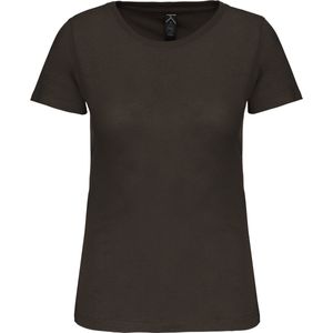 Kariban Dames-t-shirt BIO150IC ronde hals K3026IC - Dark Khaki