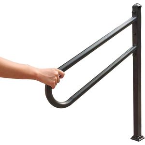 Outdoor Trapleuning voor 1-3 Stappen - Veiligheidsleuningen voor Tuin en Garage