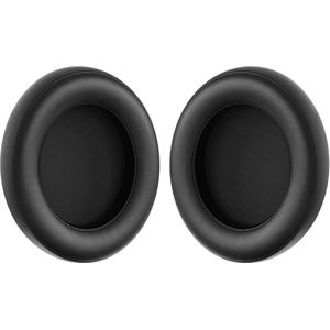 Selbro ® 2 stuks Oorkussens voor Hoofdtelefoon, Leren Hoofdtelefoon Schuimkussen voor Oren, Reserveonderdeel Compatibel met Care 1 (Zwart)