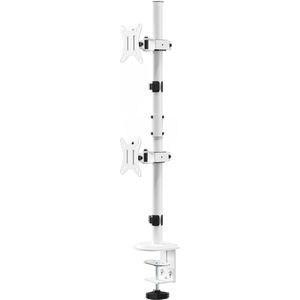Monitor Arm 2 Schermen - Monitorarm Voor Dubbele Schermen - Laptoparm Standaard - Verstelbaar Voor Optimale Werkhouding
