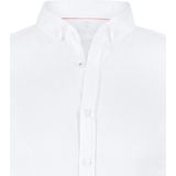Desoto - Overhemd Korte Mouw Wit - Heren - Maat L - Slim-fit