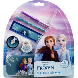 Frozen Disney Kleurblok met 5 kleurpotloden