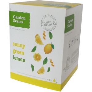 Groene Thee - Sunny Green Lemon - Garden Series Box  (48 piramidebuiltjes)