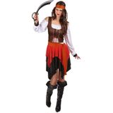 Piraten kostuum voor vrouwen  - Verkleedkleding - M/L