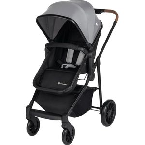 Bebeconfort Haze Trio - 3-in-1 reissysteem kinderwagen - 0-4 jaar (0-22 kg) - 2-in-1 zitgedeelte - Tinted Gray