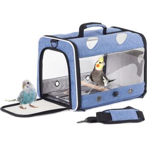 Lexium™ Transportkooi Vogel - Reiskooi Vogel - Transporttas Vogel - Reiskooi Papegaai - Vervoersbox Vogel - Reismand Vogel - Transportbox