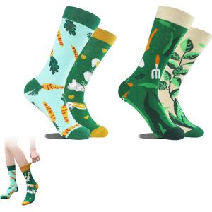Novelty Animal Socks - Vibrant Easter Accessories for Couples, Girlfriends, and Families