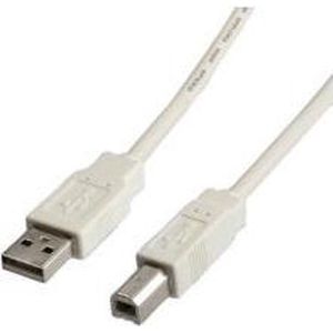 Nilox NX090301122 USB-kabel 4,5 m USB 2.0 USB A USB B Wit
