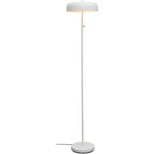 it's about RoMi Vloerlamp Porto - Wit - Ø30cm - Modern - Staande lamp voor Woonkamer - Slaapkamer