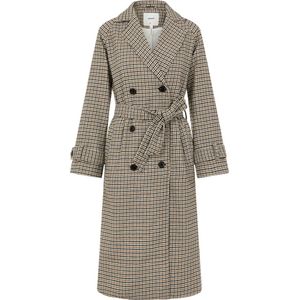 OBJECT OBJKEILY L/S COAT 116 SEPIA Dames Jas - maat 38