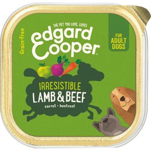 Edgard & Cooper Kuipje Vers Vlees Hondenvoer Lam - Rund 150 gr
