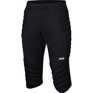 Jako - Keeperbroek Capri Striker JR - Zwarte Kids Keeperbroek - 128 - Zwart