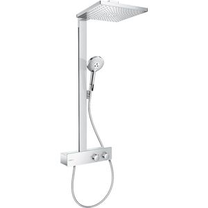 hansgrohe Raindance E Showerpipe 300 1jet met ShowerTablet 350 chroom