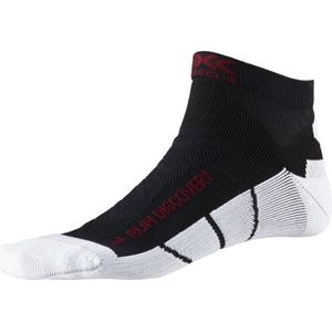X-Socks Run Discovery Men Socks - Black/White - 42-44