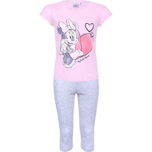 Roze en grijze meisjespyjama Minnie Mouse DISNEY