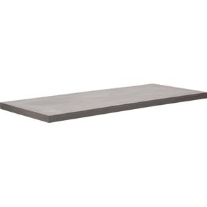 Industriële tafelblad betonlook - 220 x 100 cm - Bladdikte 5 cm