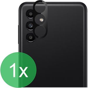 Camerascreenprotector 1x Geschikt voor Samsung Galaxy A13 5G / A04s - screen protector - glas - bescherm je camera - beschermglas - Zwart - ZT Accessoires
