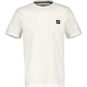 Lerros T-shirt Effen T Shirt In Cool And Dry Kwaliteit 2443031 103 Mannen Maat - XL
