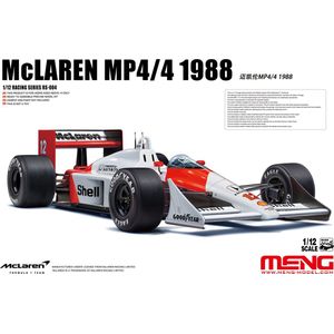 1:12 MENG RS004 McLaren MP4/4 1988 - Racing Series Plastic Modelbouwpakket