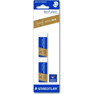 Staedtler gom Mars Plastic blister van 2 stuks