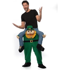 Partychimp Hilarisch Verkleedpak Carnavalskleding Heren St Patrick Carnaval Carnavalskleding Dames - Polyester - Groen - One-size