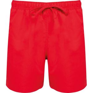 Kariban Ecologische zwemshort voor heren K760 - Red - XXL