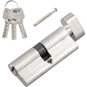Deurslot Buitendeur - Cilinder Binnendeur - Deurklink Vergrendeling - Zilver