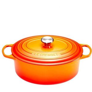 Le Creuset Braadpan Signature - Ovaal - Oranjerood - ø 31 cm / 6.3 liter