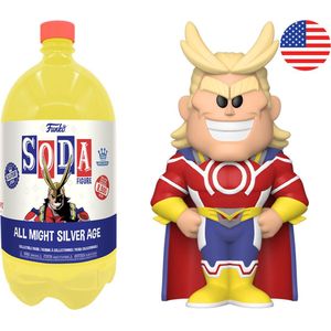 Funko Soda Pop! Animation: My Hero Academia - 3 Liter All Might Silver Age met kans op Chase - Funko Shop Exclusive