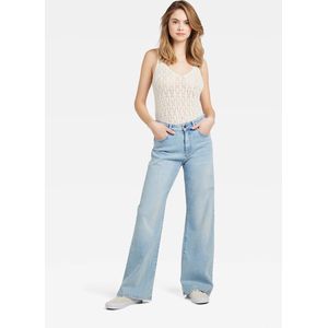 Jeans MALIBU Hoge taille, wijde pijpen