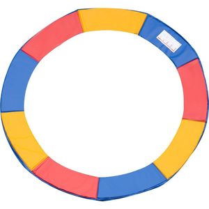 Viking Sports - Trampoline rand - 244 cm - pvc - rood geel blauw