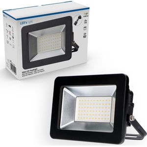 Proventa EasyFix LED Floodlight voor buiten & binnen - IP65 - 5500 lm - Zwart