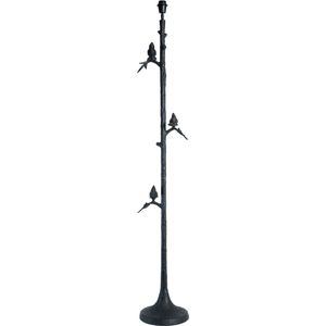 Light & Living Vloerlamp Branch - 165cm - Mat Zwart - excl. kap