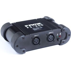 Fame Audio PS-200 2-kanaal Phantomvoeding - Fantoomvoedingsadapter