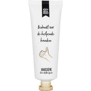 100%LEUK Handcrème tube 75ML – Bedankt voor de helpende handen | Cadeau bedankt | Bedankje