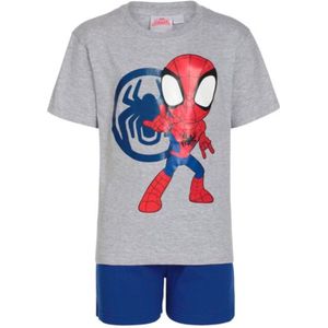 spidey Shortama - Pyjama Kinderen - marvel spidey - Korte mouw - Maat 128/134 - katoen