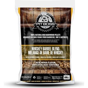 Pitboss-grills hout pellets whiskey barrel blend voor hout pellet barbecue grill (pellet bbq)